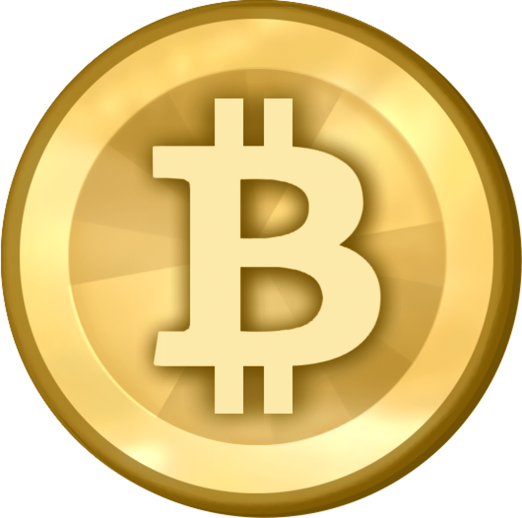 Bitcoin Logo Gold